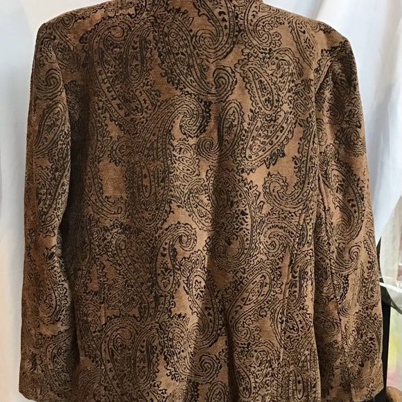 Susan Graver zip jacket 1X - Picture 4 of 9